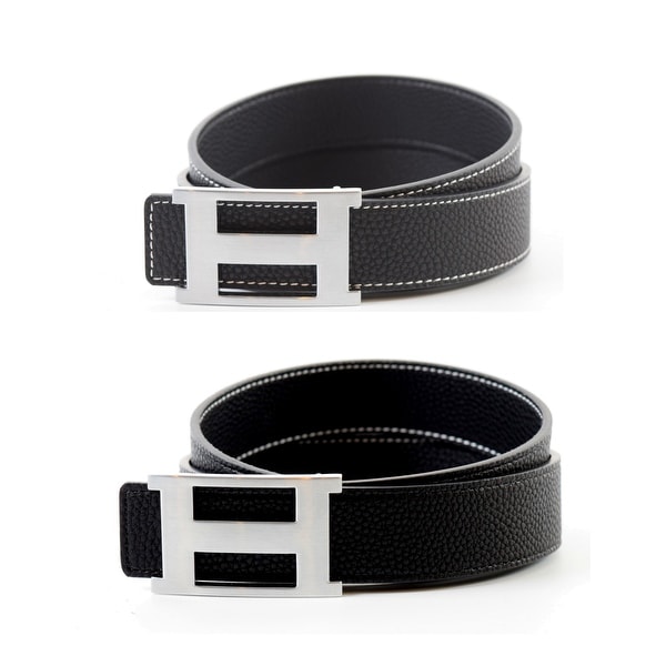belt with removable buckle