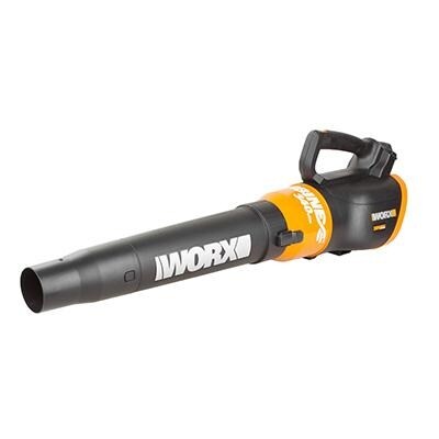 Positec Wg546.2 Turbine 20V Cordless Blower Sweeper Battery And Charger Included