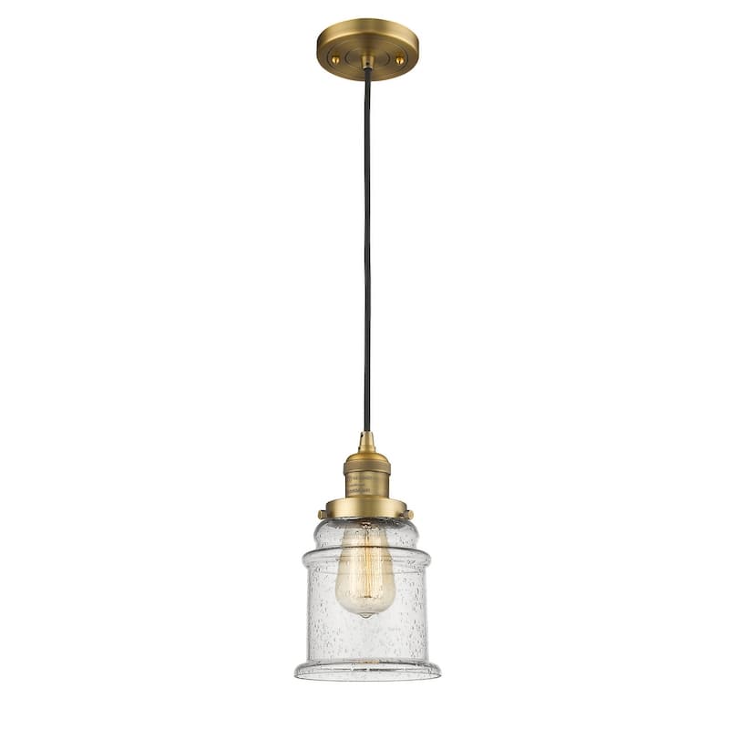 Innovations Lighting Canton 6" Wide Mini Pendant - Cord Suspension