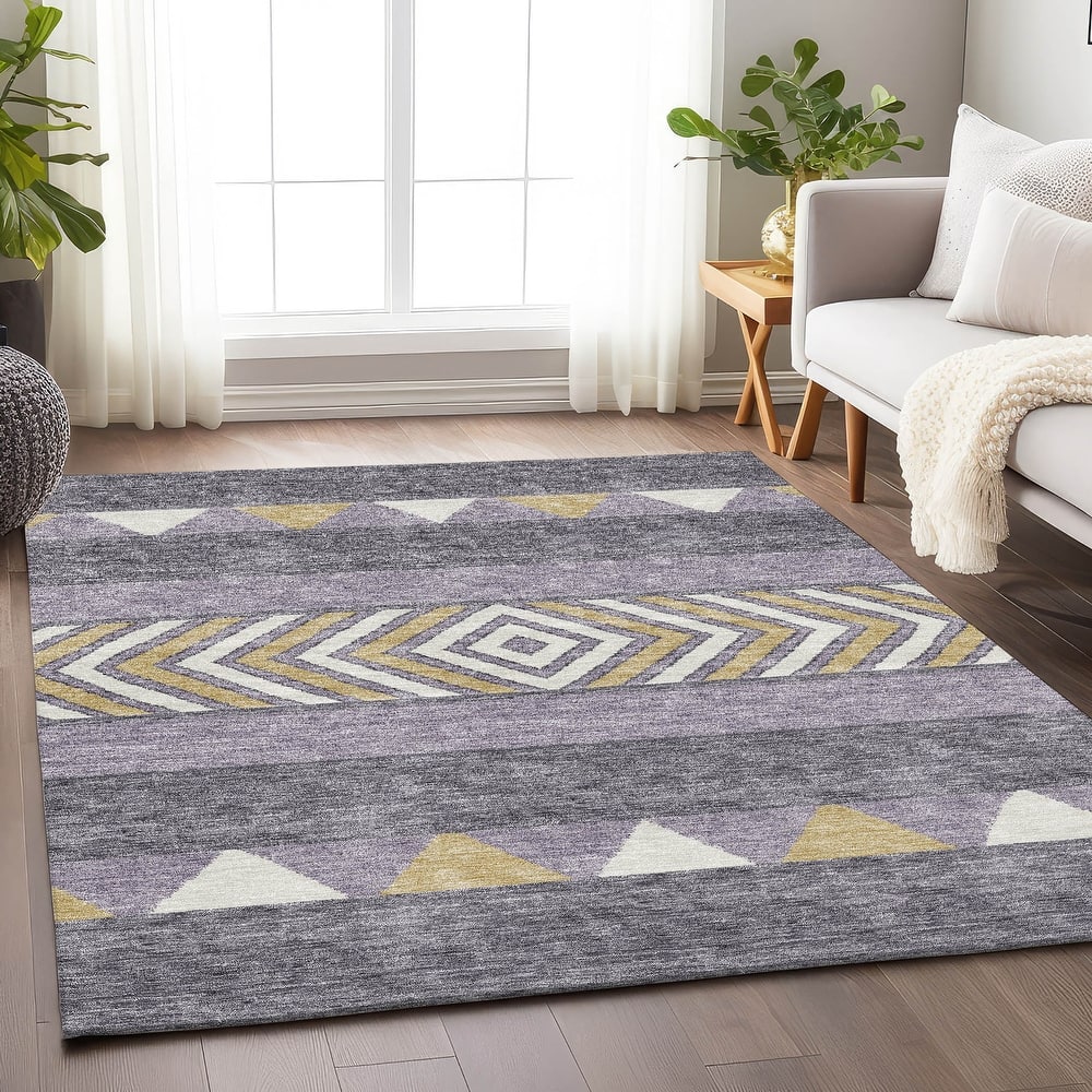 Premium Washable Super Soft Southwest Ombre Mayfield Rug