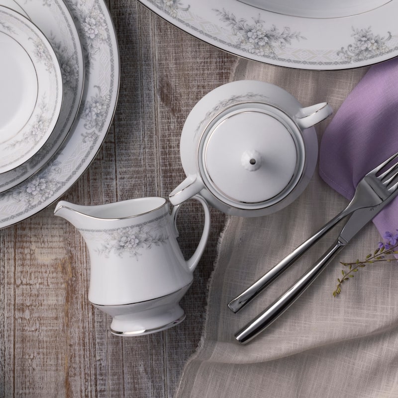 Noritake Sweet Leilani Sugar & Creamer Set