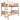 White Cedar Log - Bunk Bed