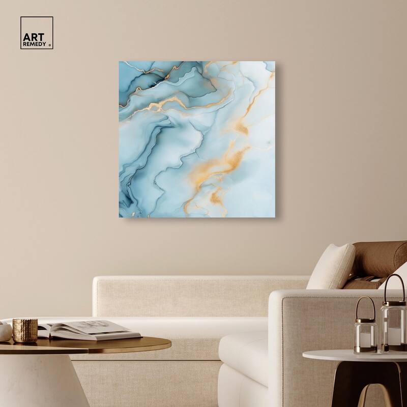 Precious Flow Canvas by Art Remedy, Gallery Wrapped