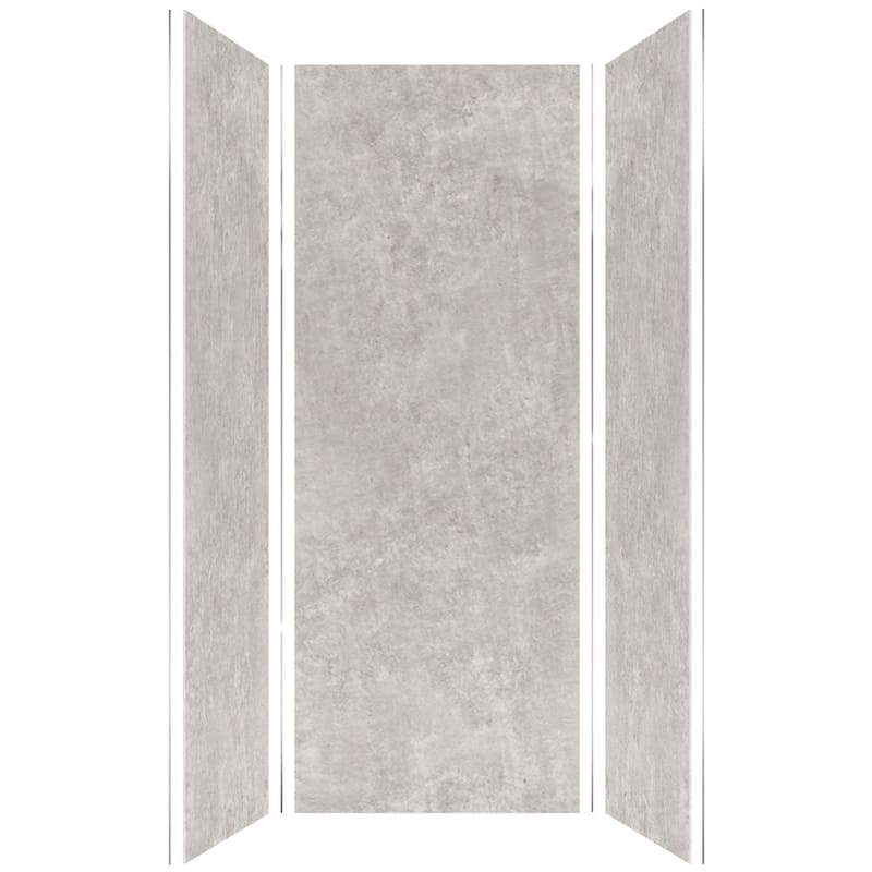 Transolid TWK363696-T Titan 96" High x 36" Wide x 36" Deep Textured - Caesar Grey