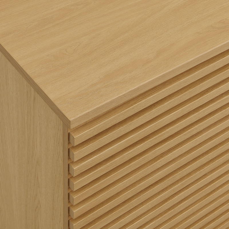 Render 2-Door Fluted Accent Cabinet