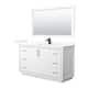 Option White / Giotto Quartz Top / Matte Black Hardware
