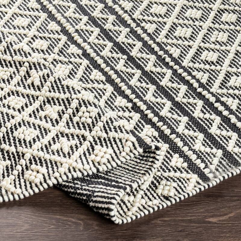 Livabliss Adamsen Handmade Modern Wool Area Rug