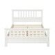 preview thumbnail 5 of 15, Wood Platform Bed with Headboard and Footboard