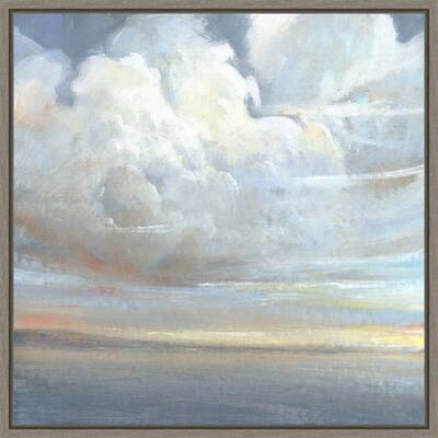Passing Storm Clouds II by Tim O'Toole (16 x 16 in.), Framed Canvas Wall Art Print - Sylvie Greywash