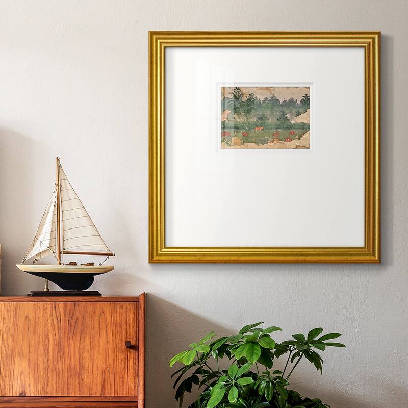 Wooded TapestryPremium Framed Print