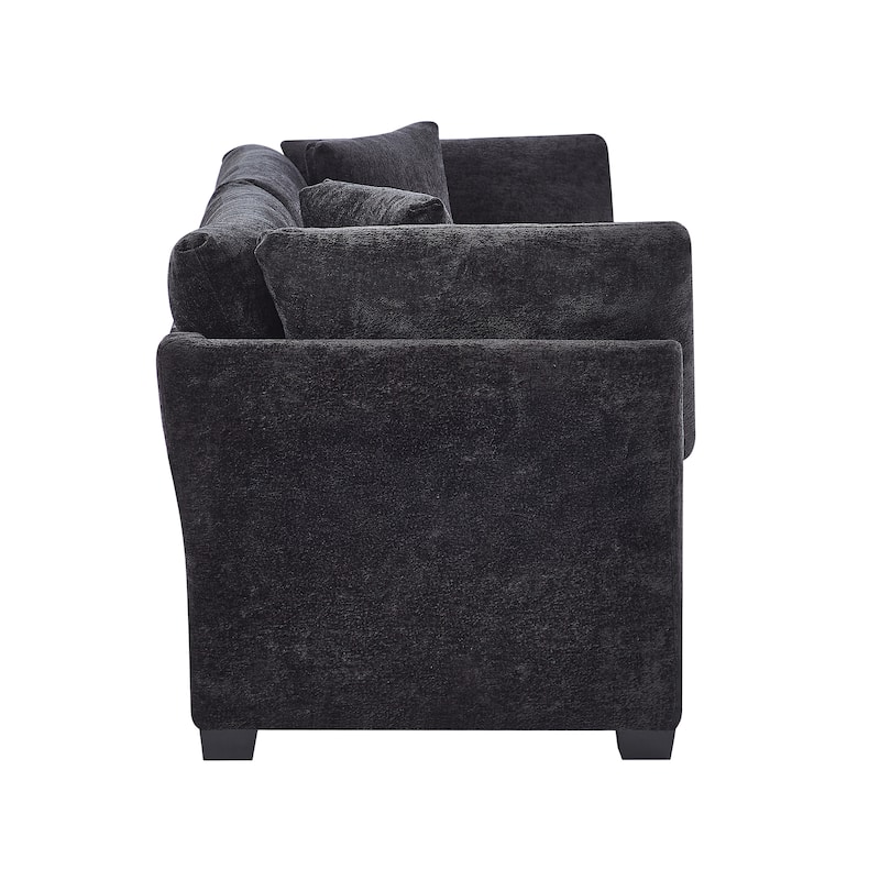 Christopher Knight Home - Flare Modern Upholstered Sofa with Flared Arms