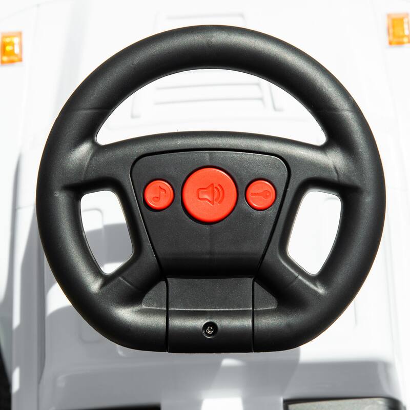 Toddler Ride on SUV Push Car with Working Horn, Music, Hidden Storage, Anti-Tipping System and Realistic Off-Road Style