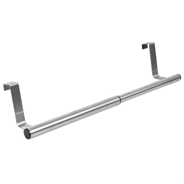 Door Hanging Modern Expandable Towel Storage Rack Chrome Bed
