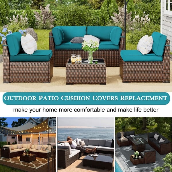 Cushion Slipcovers Washable Outdoor Cushion Covers Custom Outdoor