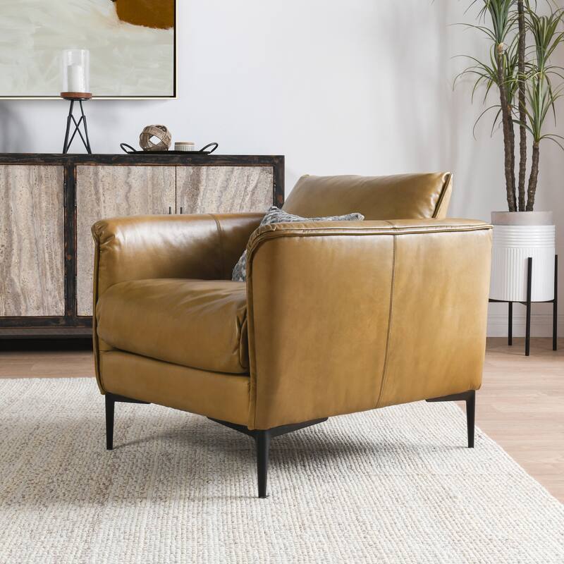 Classic Home Corinne Club Chair - Tan