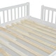preview thumbnail 18 of 26, Full Size House Loft Bed with Built-in Wardrobe, Ladder, and Solid Pine Wood Construction, Guard Rails for Safety, Grey