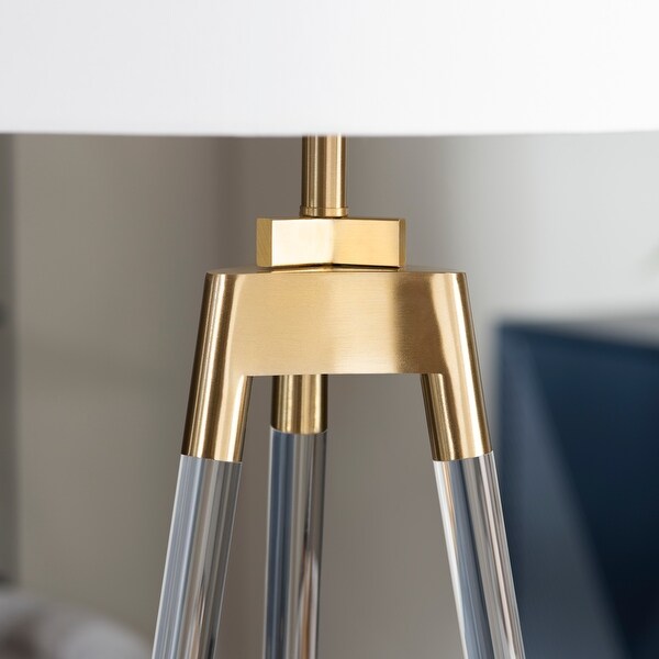 Clear tripod floor lamp online