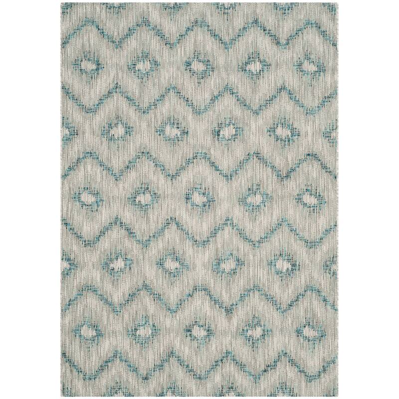 SAFAVIEH Courtyard Gorica Indoor/ Outdoor Waterproof Patio Backyard Rug