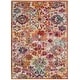 preview thumbnail 10 of 11, SAFAVIEH Savannah Mami Boho Oriental Polyester Rug 5'1" x 7'6" - Cream/Orange - Rectangle