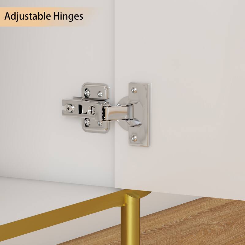 Rectangular TV Stand for TV's up to 75" with Open Storage