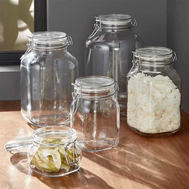 Bormioli Rocco Fido Jar with Airtight Rubber Gasket