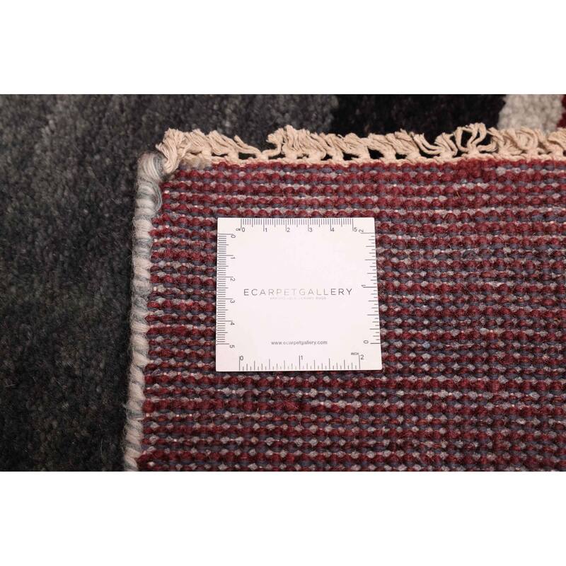 ECARPETGALLERY Hand-knotted Peshawar Ziegler Grey Wool Rug - 5'1 x 6'8