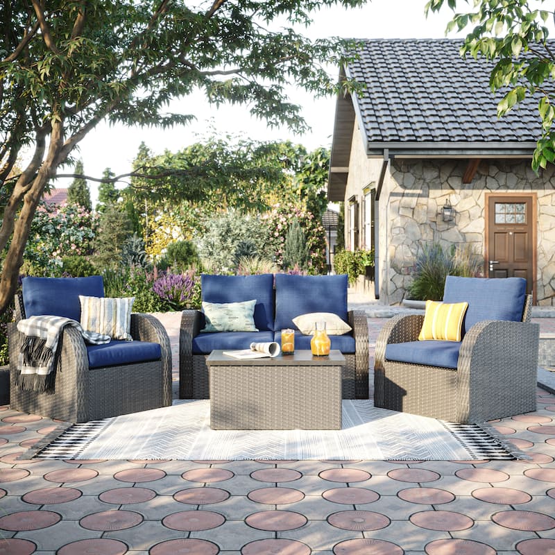 Brisbane Outdoor Loveseat 5-Piece Set