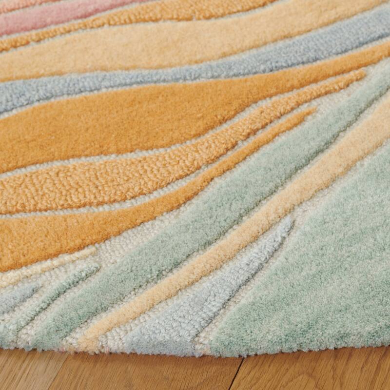 SAFAVIEH Handmade Rodeo Drive Jayde Mid-Century Modern Wool Rug