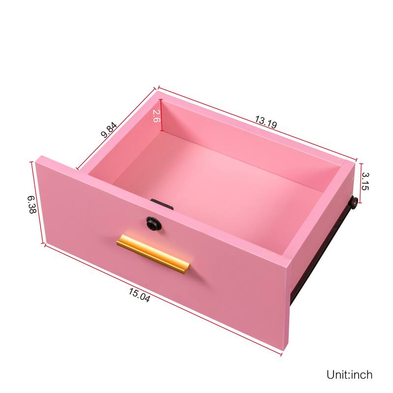 Modern simple hair desk,multi layer storage,large storage space,wooden cabinets are easy to clean, good hardness