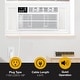 preview thumbnail 8 of 13, Whirlpool 8,000 BTU 115V Window-Mounted Air Conditioner with Supplemental Heat & Remote Control, up to 350 sq. ft.