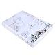 preview thumbnail 9 of 7, Organic Club Snow Blossom Cotton Sateen Duvet Cover Set of 5