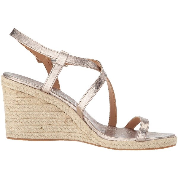 calvin klein women's bellemine espadrille wedge sandal