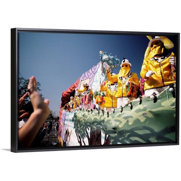 Shop Float In Mardi Gras Parade In New Orleans Black Float Frame