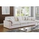 preview thumbnail 4 of 40, 6 - Piece Chenille Sectional