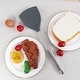 preview thumbnail 6 of 7, Silicone Turner Spatula Heat Resistant Non-scratch - 14.6" x 3.9"(L*W)