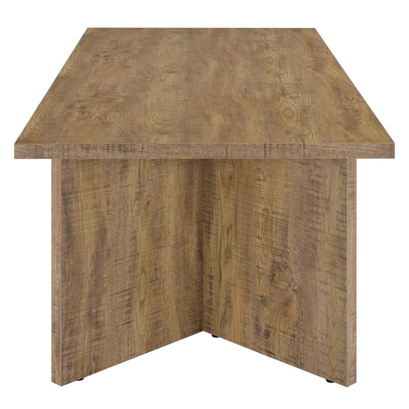 Larrabee Mango Brown Rectangular Dining Table