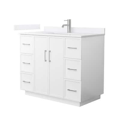 Wyndham Collection WCH7474-42S-QTZ-UNSMXX Elan TK 42" Free Standing