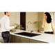 preview thumbnail 29 of 53, Karran Top Mount Double Equal Bowl Quartz Kitchen Sink - 33" x 22" x 9" - 33" x 22" x 9"