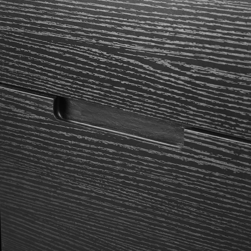 47.2" Modern Bathroom Vanity with Resin Sink, 2 Doors & 6 Drawers, Hidden Soft-Close Slides, Space-Saving Storage Cabinet