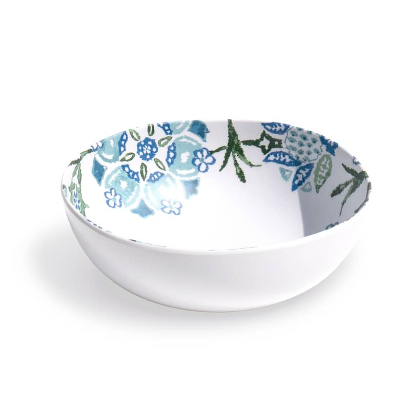 Abode Homewares by TarHong Hana Ikat Cereal Bowl, 7", 34 oz, Set of 6