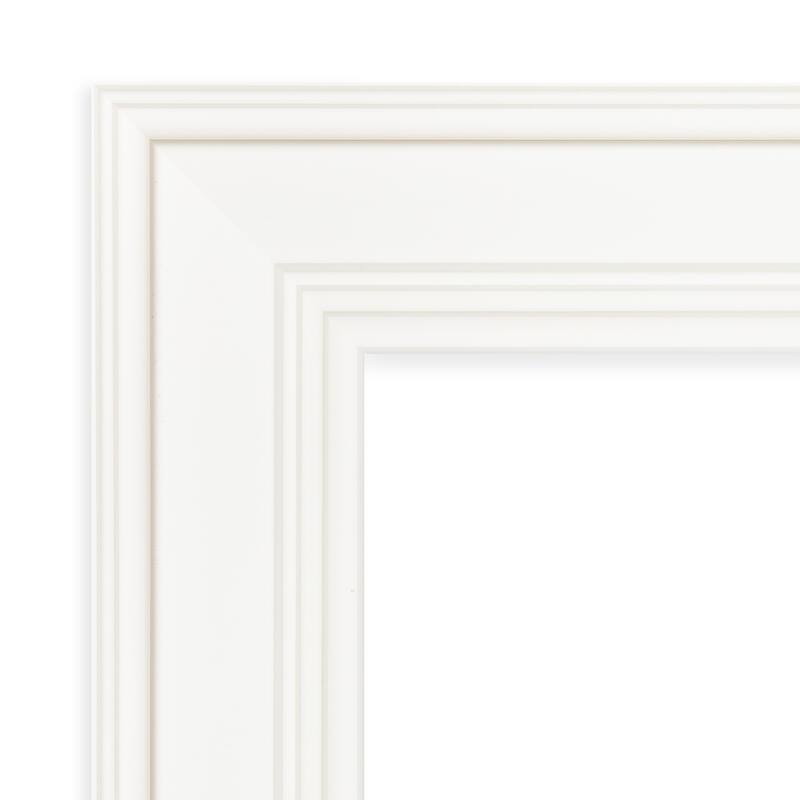 Amanti Art Ridge Black Framed Dry Erase Magnetic Board