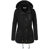 NE PEOPLE Womens Military Anorak Jacket (NEWJ218)