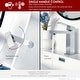 preview thumbnail 4 of 44, STYLISH Single Handle Single Hole Bathroom Faucet - Faucet Height: 6 1/2" Spout Height: 4 1/2"