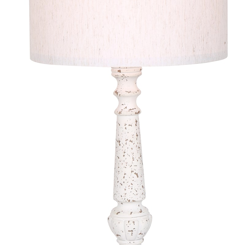 Rustic Table Lamp Bedside Nightstand Lamp Set of 2