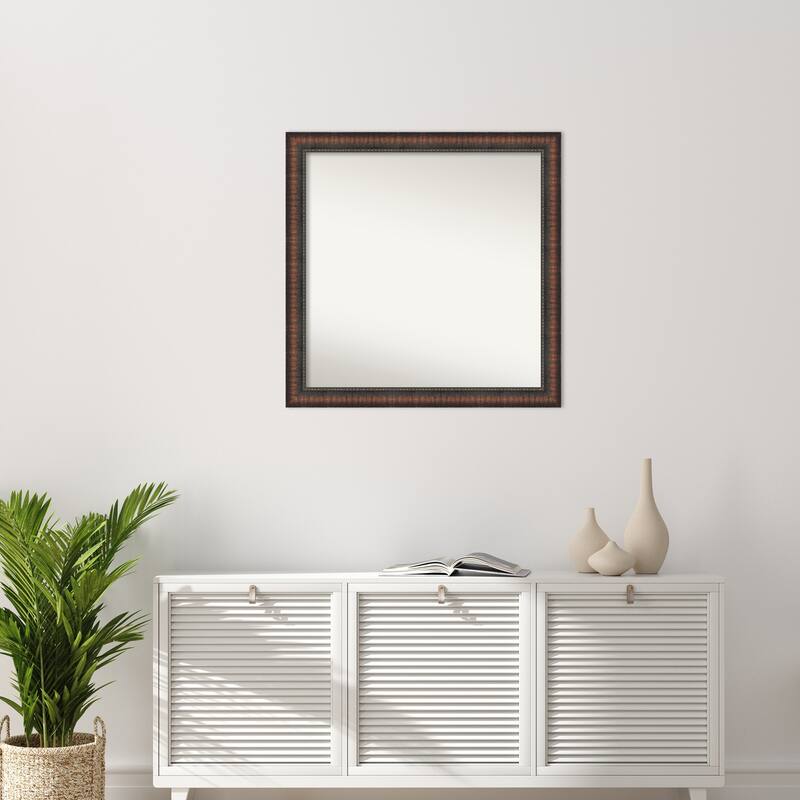 Caleb Brown Non-Beveled Framed Wall Mirror - Caleb Brown