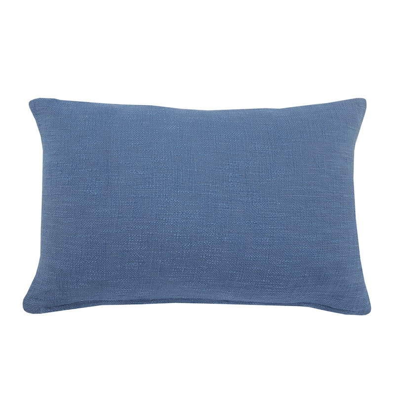 Solid Decorative Diamond Tufted Cotton Throw Pillow