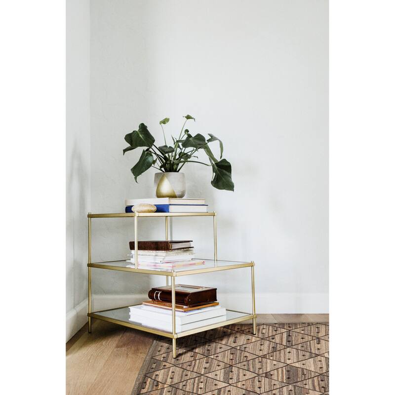 Sivas Taupe Kilim 6'8" x 9'7" - 6'8 x 9'7