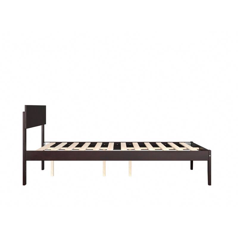 Boston Full Platform Bed in Espresso