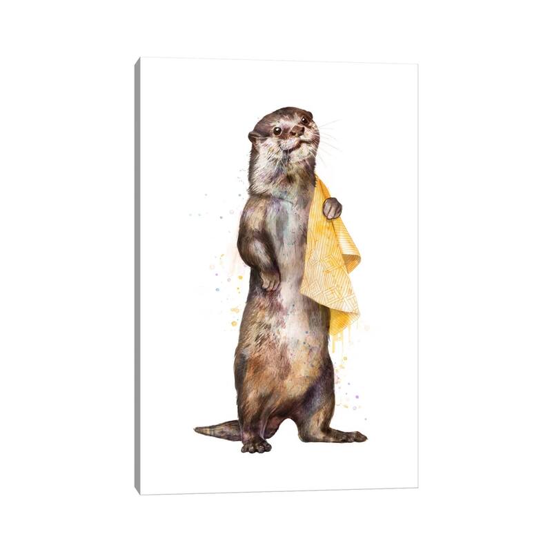 iCanvas "Otter" by Laura Graves Canvas Print