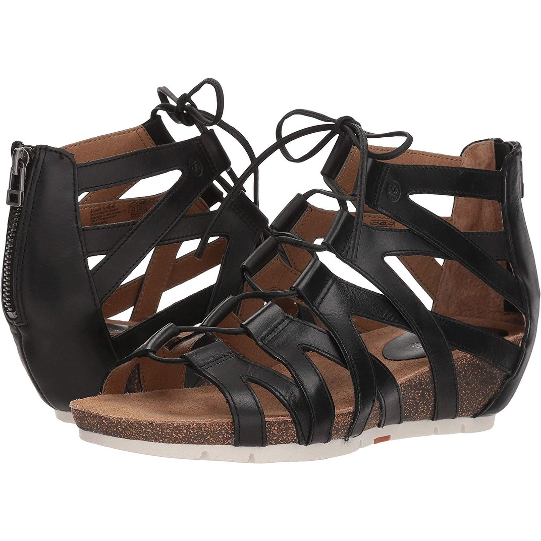 Shop Josef Seibel Womens Hailey Leather Open Toe Casual Strappy Sandals Overstock 24307123